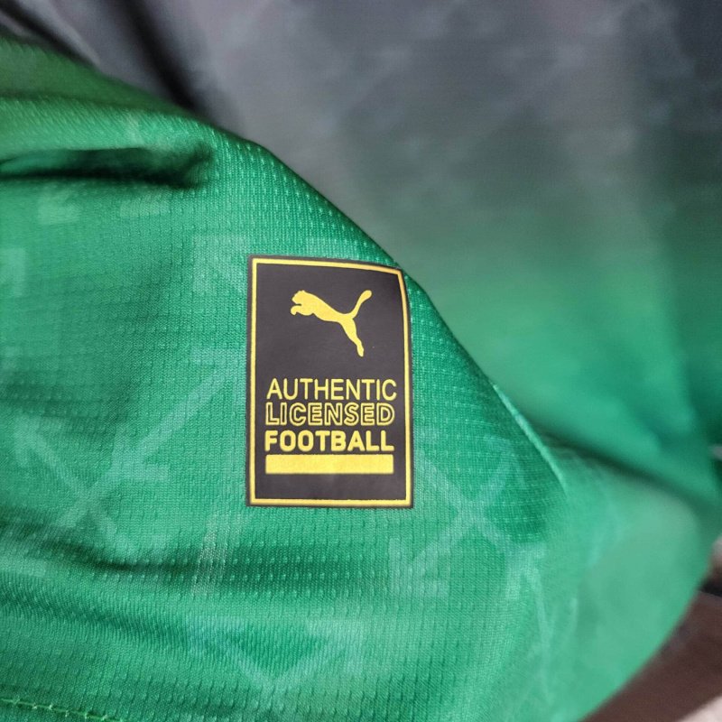 AC Milan x Off-White Fourth Jersey (Black-Green) | Fan Version