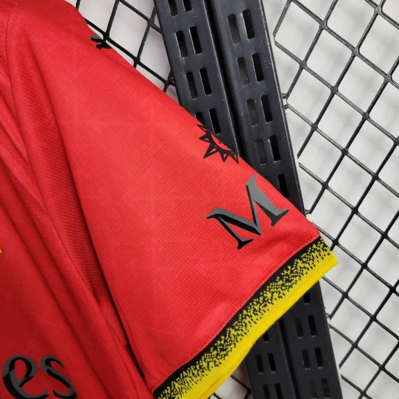 AC Milan x Off-White Fourth Jersey (Red-Green) | Fan Version