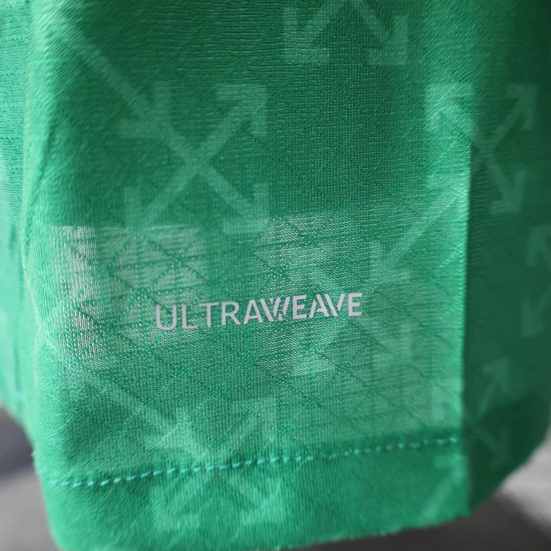 AC Milan x Off-White Jersey (Black-Green) 2025 | Player Version