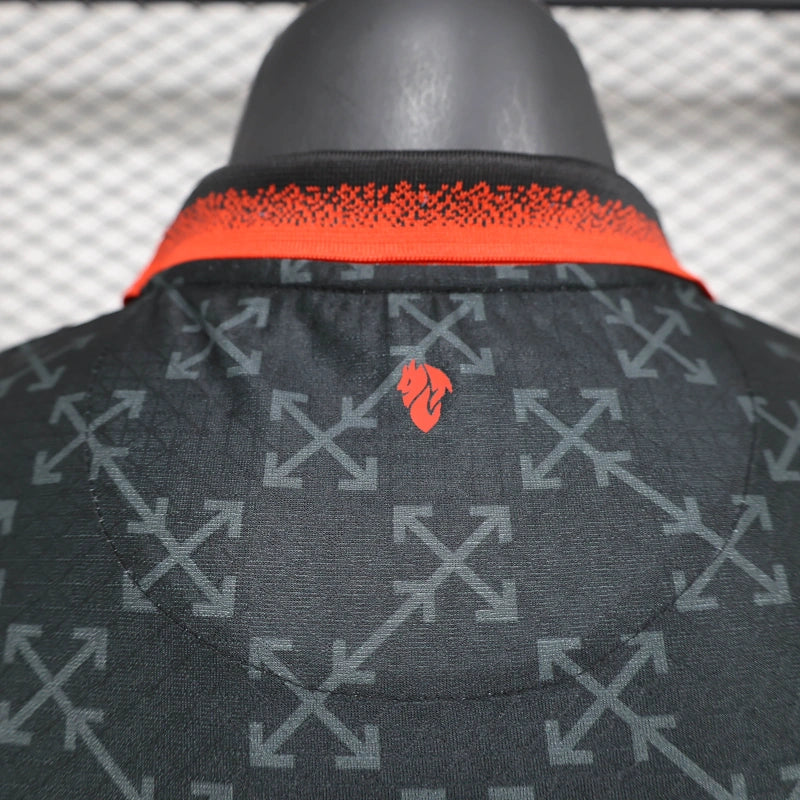 AC Milan x Off-White Jersey (Black-Green) 2025 | Player Version