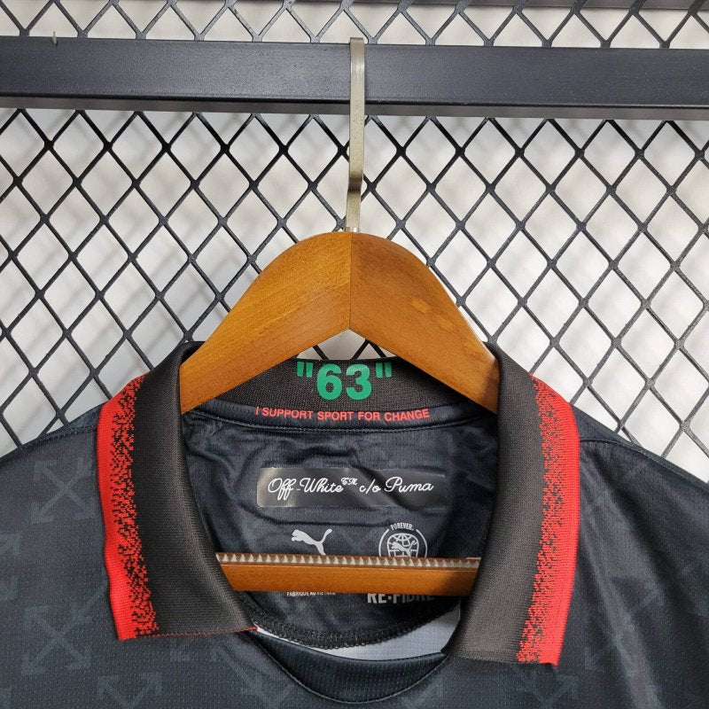 AC Milan x Off-White Fourth Jersey (Black-Green) | Fan Version