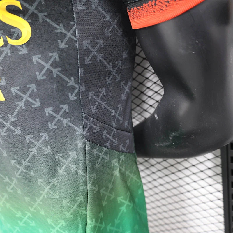 AC Milan x Off-White Jersey (Black-Green) 2025 | Player Version