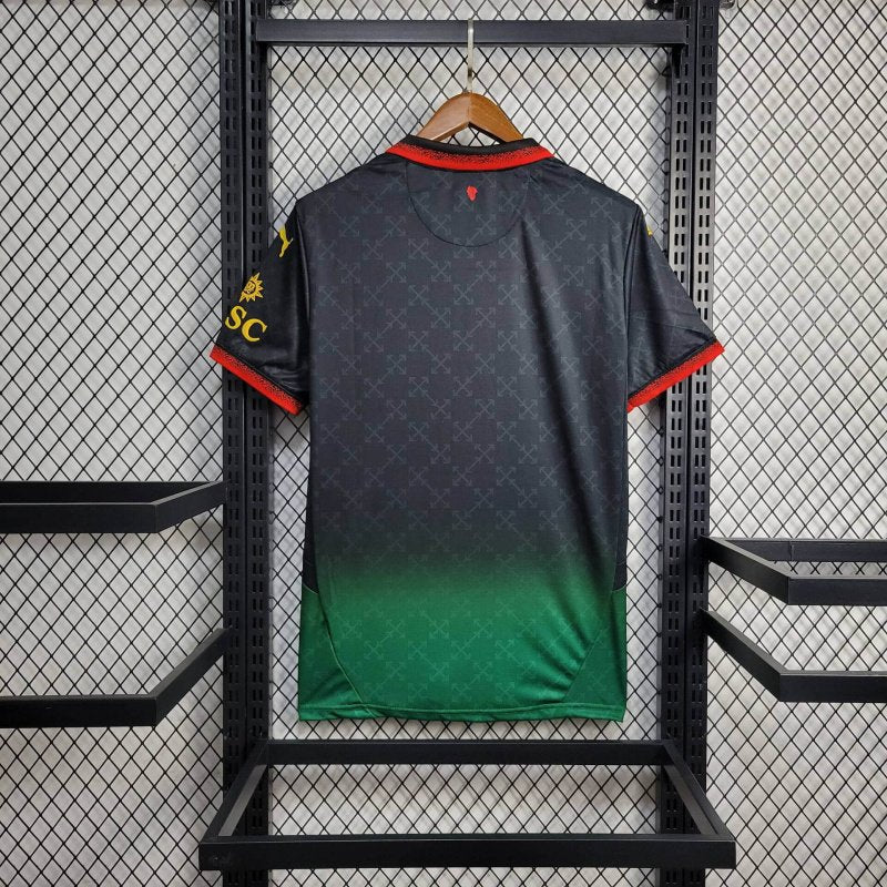 AC Milan x Off-White Fourth Jersey (Black-Green) | Fan Version